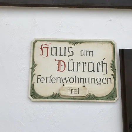 Haus Am Duerrach *